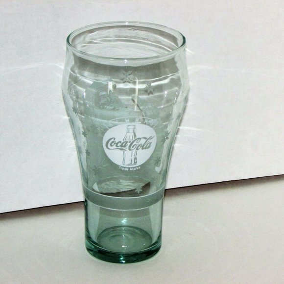 Always Coca-Cola SANTA CLAUS Soda Glass Christmas Collectible Gift - Picture 2 of 3